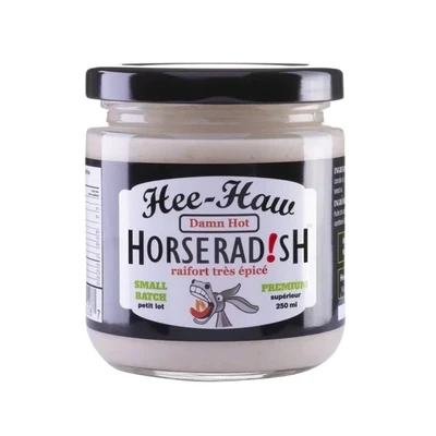 HeeHaw Dam Hot Horseradish