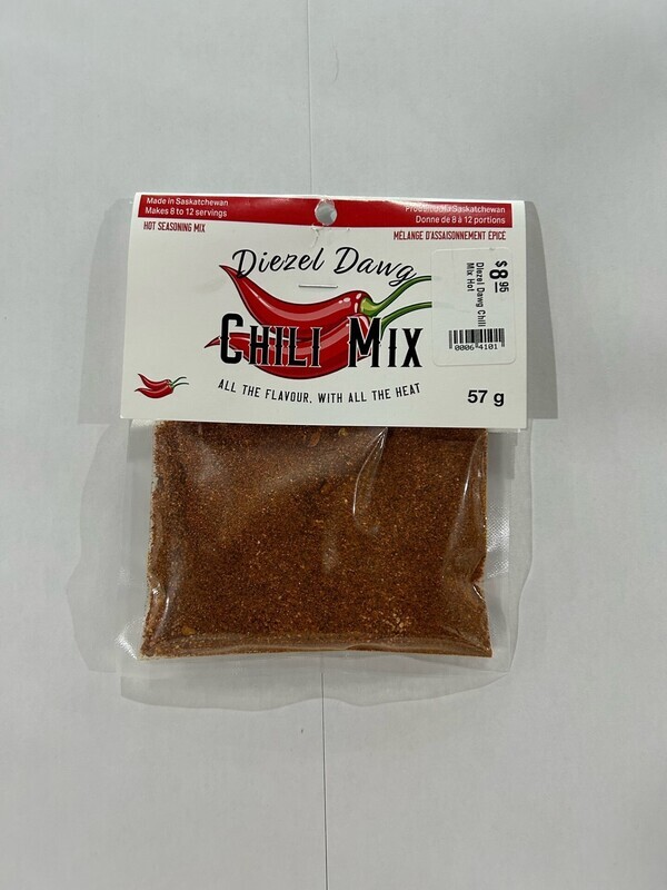 Diezel Dawg Chili Mix Hot