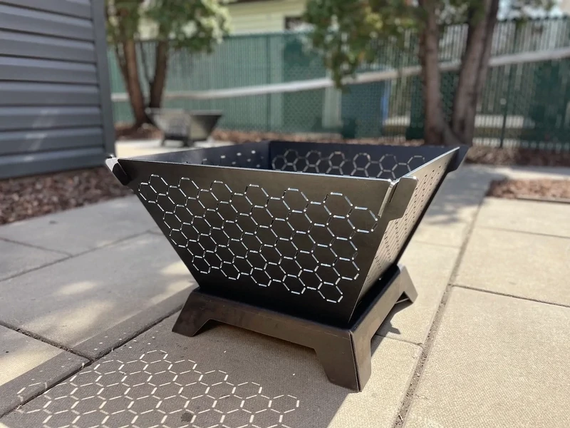 Blaze Wood Fire Pit - Omega