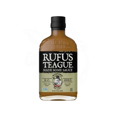Rufus Teague KC Gold Mustard BBQ Sauce 375ml