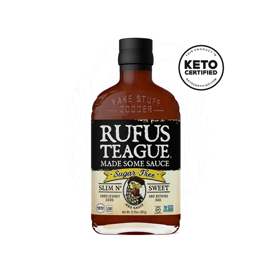 Rufus Teague Slim and Sweet Sugar Free BBQ Sauce 16oz