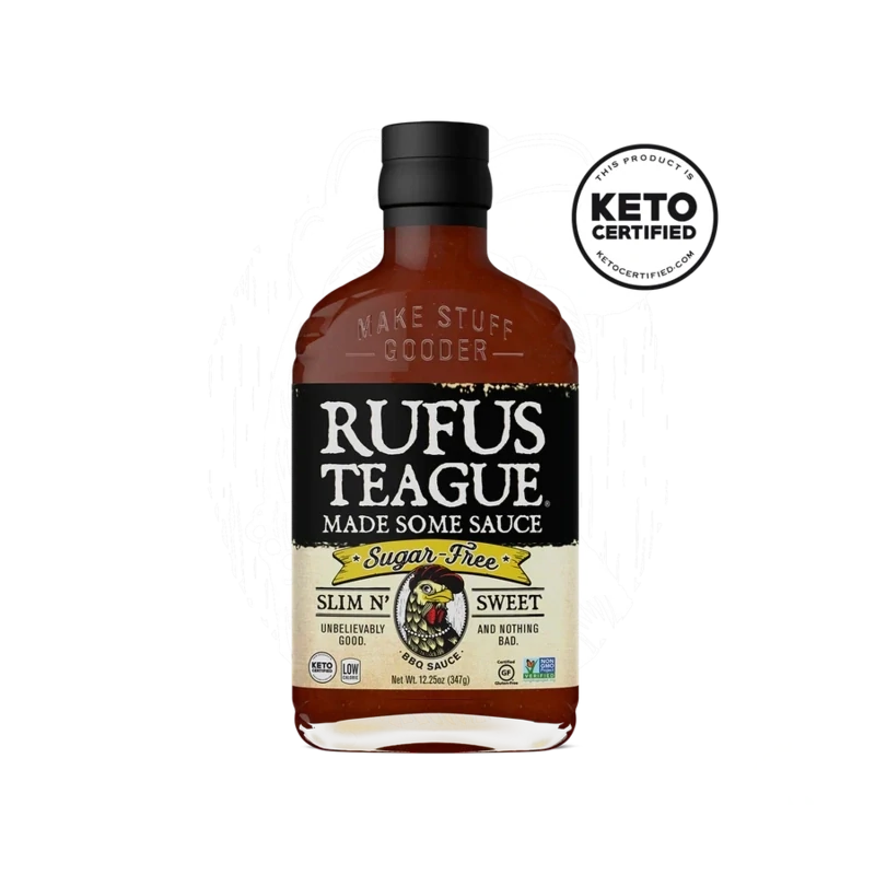 Rufus Teague Slim and Sweet Sugar Free BBQ Sauce 16oz