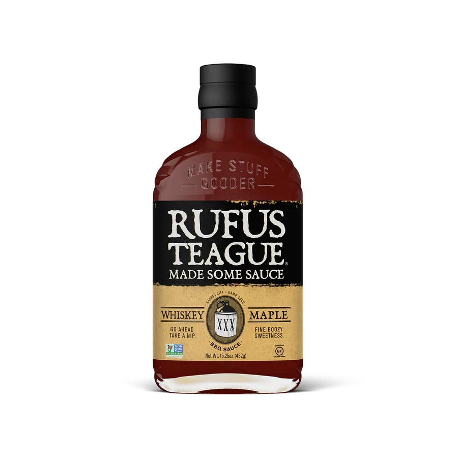 Rufus Teague Whisky Maple BBQ Sauce 16oz