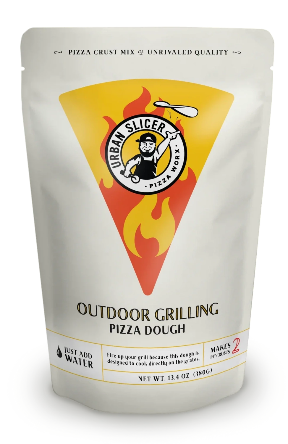 Urban Slicer Outdoor Grill Pizza Dough Mix