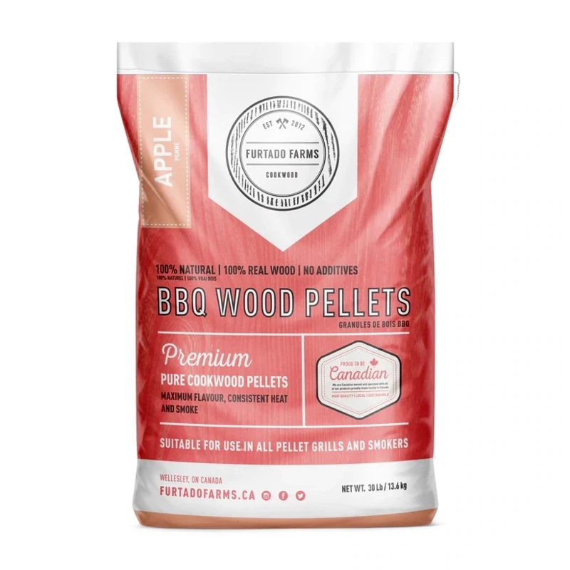 Furtado Farms Apple BBQ Pellets 30lb Bag