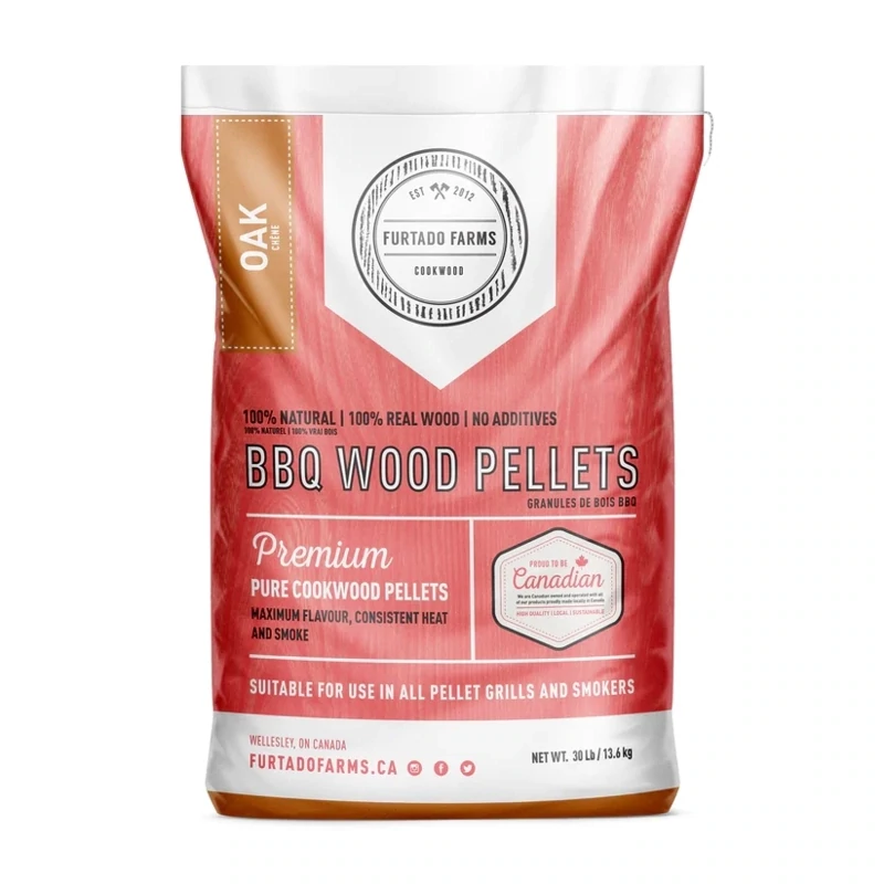 Furtado Farms Oak BBQ Pellets 30lb Bag