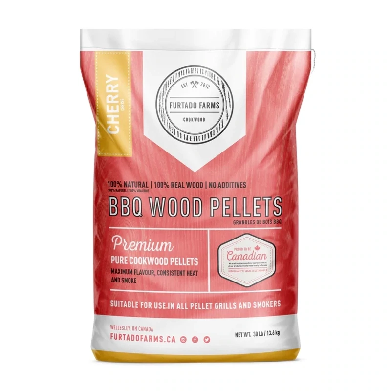 Furtado Farms Cherry BBQ Pellets 30lb Bag