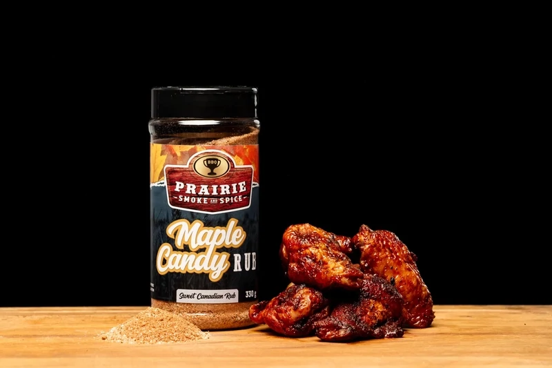 Prairie Smoke & Spice BBQ - Maple Candy Rub 330g