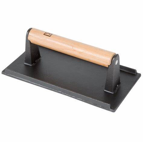 9"x5" Cast Iron Steak Weight