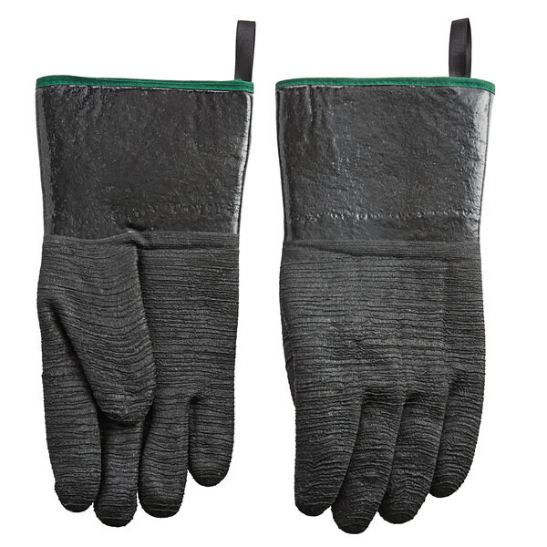 Black 12" Heat Resistant Neoprene Gloves