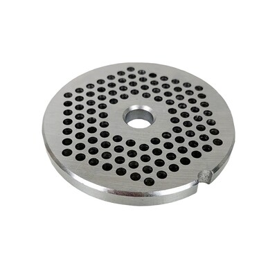 LEM #8 3mm Grinder Plate Stainless Steel 1/8"