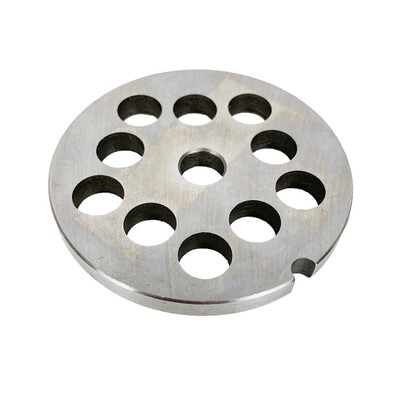 LEM #8 10mm Grinder Plate Stainless Steel 3/8"