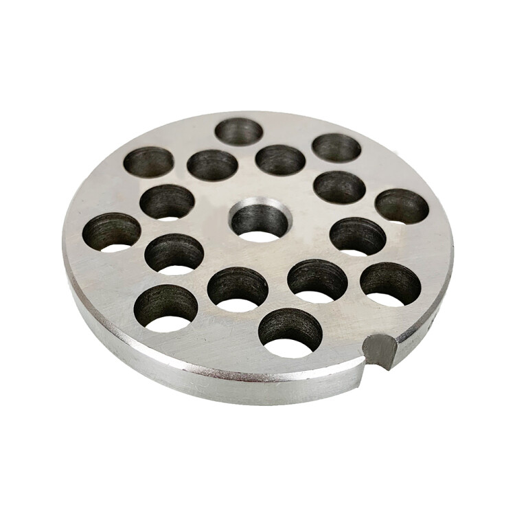 LEM #10/12 Grinder Plate 10mm Stainless Steel 3/8"