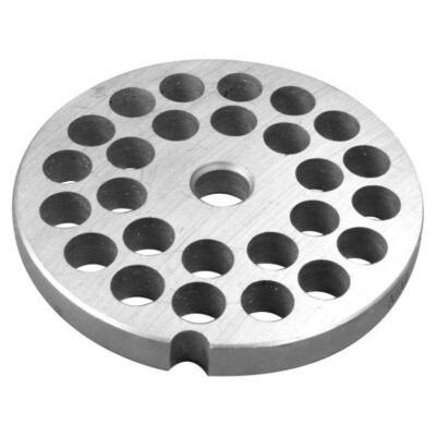 LEM #20/22 Grinder Plate 10mm Stainless Steel 3/8"