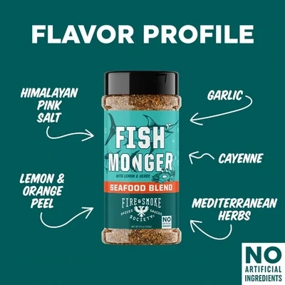 Fire & Smoke Fish Monger Fisherman's Blend