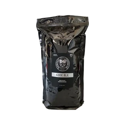 Rampage Coffee 5lb Code BLK Dark Roast Ground