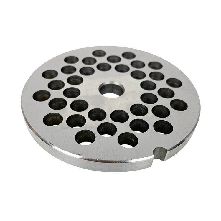LEM #32 Grinder Plate 10mm Stainless Steel 3/8"
