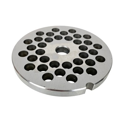 LEM #32 Grinder Plate 10mm Stainless Steel 3/8"