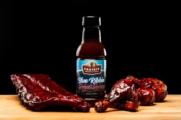 Prairie Smoke & Spice BBQ - Blue Ribbin' Sweet Sauce 500ml