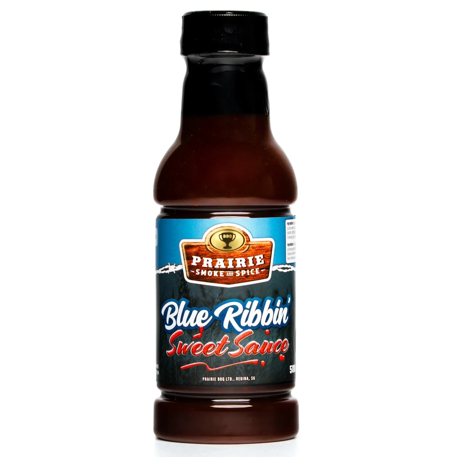 Prairie Smoke & Spice BBQ - Blue Ribbin' Sweet Sauce 500ml