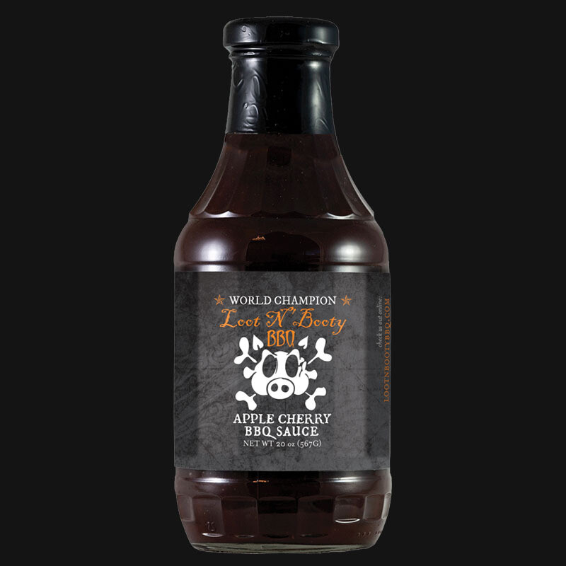 Loot N Booty Apple Cherry BBQ Sauce
