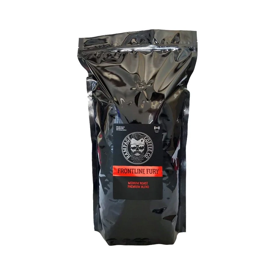 Rampage Frontline Fury 5lb Med Roast Prem Blend Whole Bean