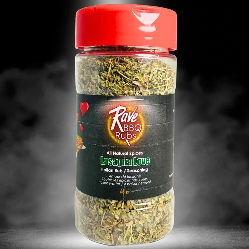 Rave BBQ Rubs Lasagna Love