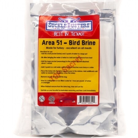 SuckleBusters - Area 51 Bird Brine Kit for Turkey