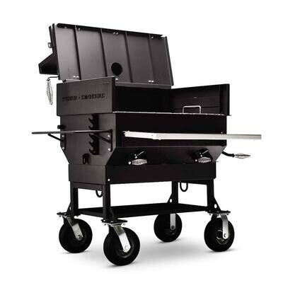Yoder 24x36 Standard Cart Flat Top Charcoal Grill