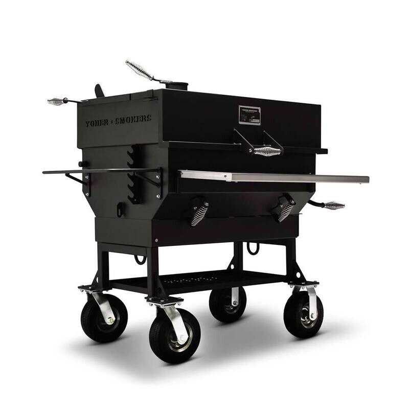Yoder 24x36 Standard Cart Flat Top Charcoal Grill
