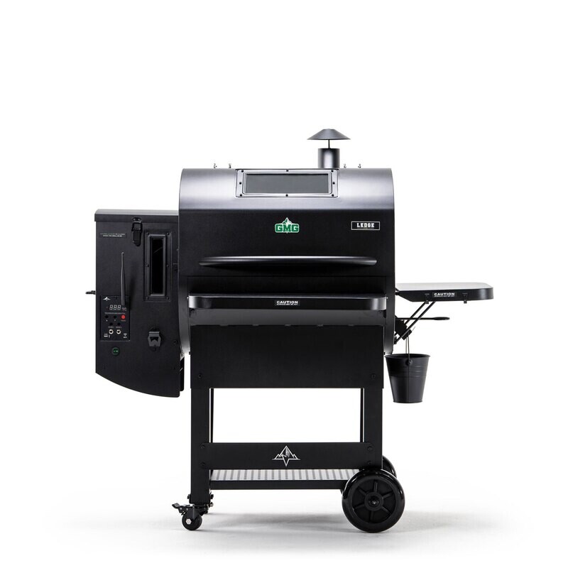 GMG Ledge Prime 2.0 Wi-Fi, Rotisserie-Enabled w/light & Folding Shelf