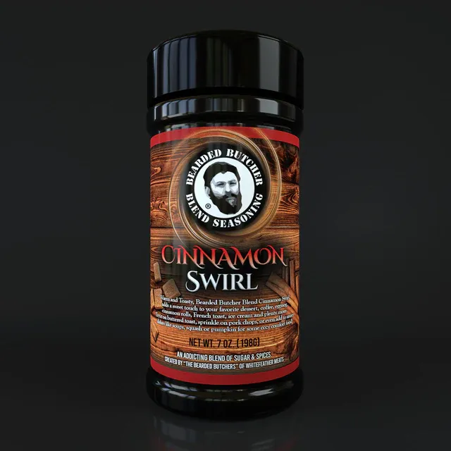 Bearded Butcher Blend Seasoning Cinnamon Swirl