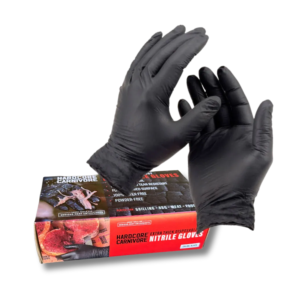Hardcore Carnivore Disposable Nitrile Gloves (50 pk.)