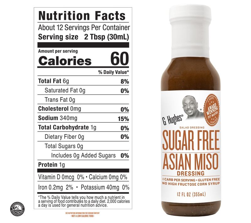 G Hughes Asian Miso Dressing
