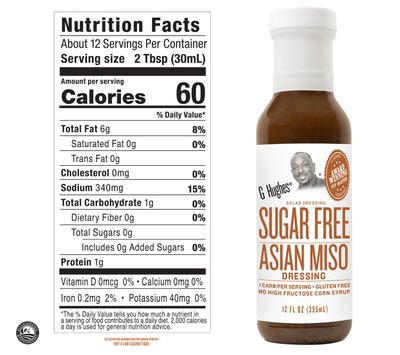 G Hughes Asian Miso Dressing