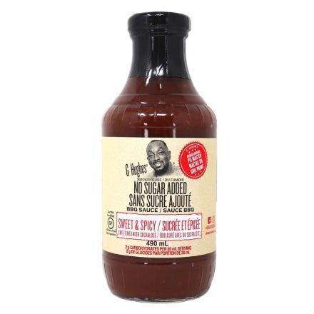 G Hughes Sweet & Spicy Sugar Free BBQ Sauce