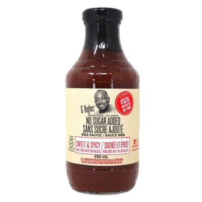 G Hughes Sweet & Spicy Sugar Free BBQ Sauce