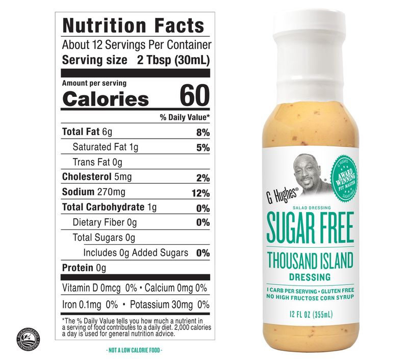 G Hughes Sugar Free Thousand Island Dressing