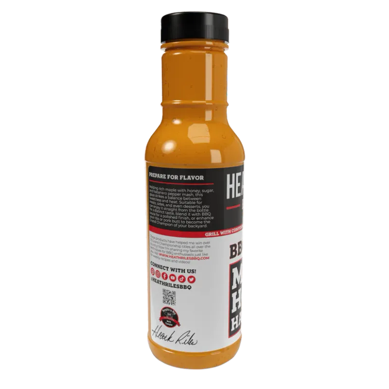 Heath Riles Maple Honey Habanero BBQ Glaze