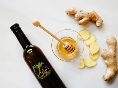 Olea Honey Ginger White Balsamic Vinegar