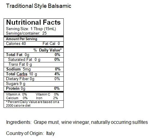 Olea Traditional Balsamic Vinegar