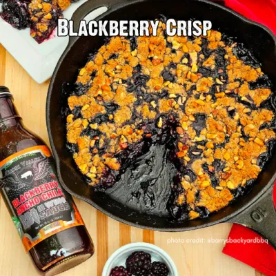 Croix Valley Blackberry Ancho Chili BBQ Wing Sauce