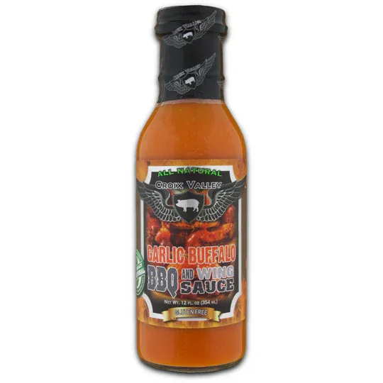 Croix Valley Garlic Buffalo BBQ & Wing Sauce