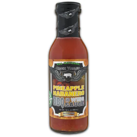 Croix Valley Pineapple Habanero BBQ & Wing Sauce