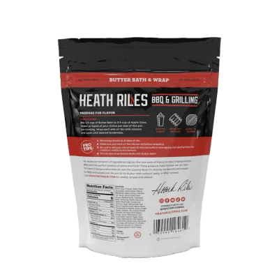 Heath Riles BBQ Butter Bath & Wrap