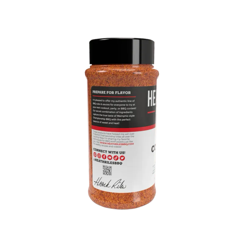 Heath Riles BBQ Competition BBQ Rub 10.2oz