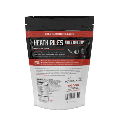 Heath Riles BBQ Pork Injection & Brine