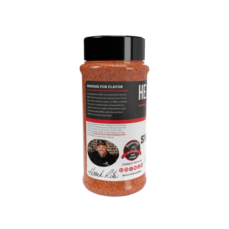 Heath Riles BBQ Sweet Rub 16oz