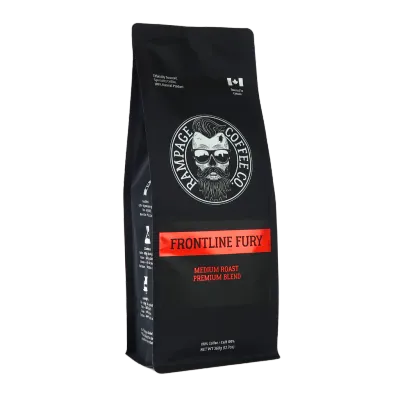 Rampage Frontline Fury Med Roast Prem Blend Whole Bean Coffee