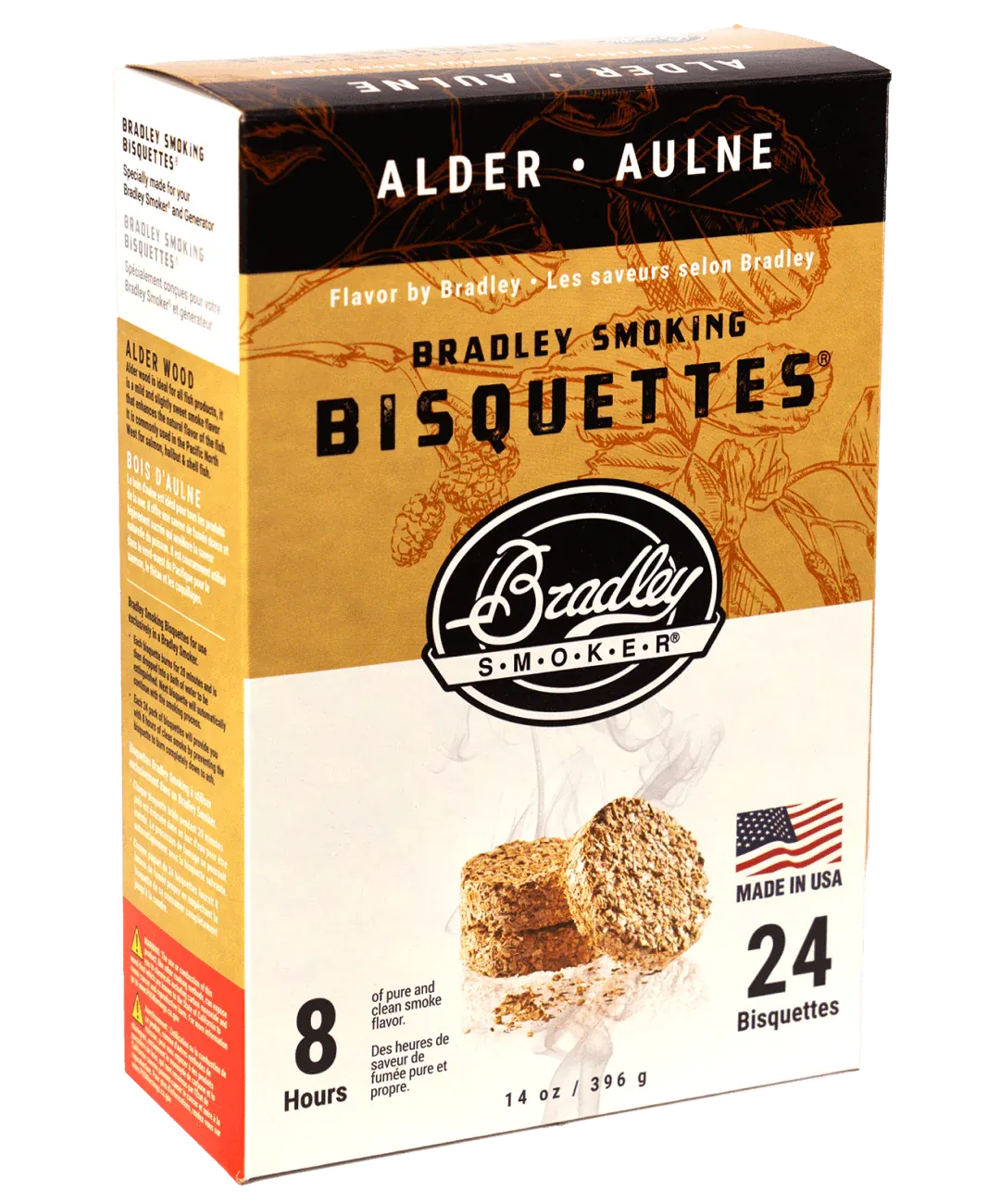 Bradley Alder Bisquettes 24pk